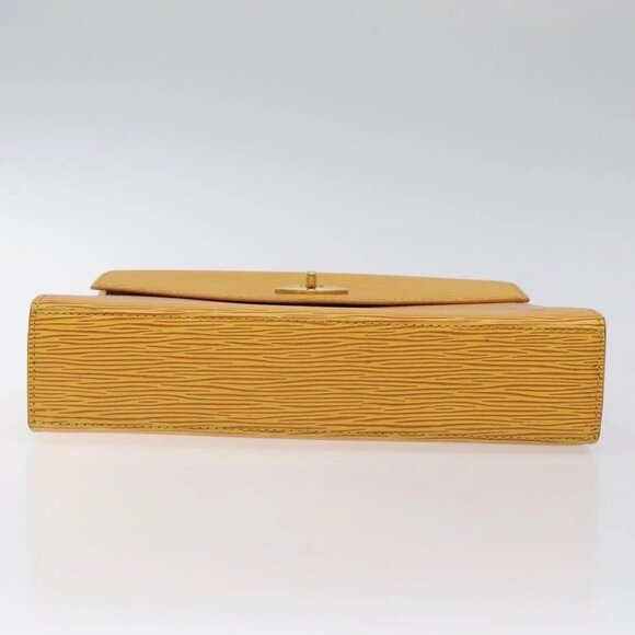 LOUIS VUITTON Epi Malesherbes Hand Bag Tassili Yellow Jonne M52379 Auth 124742 - Picture 7 of 16